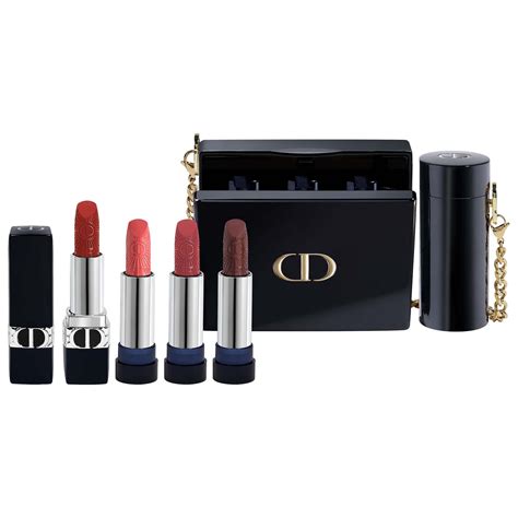 dior perfume lipstick set|christian Dior lipstick set.